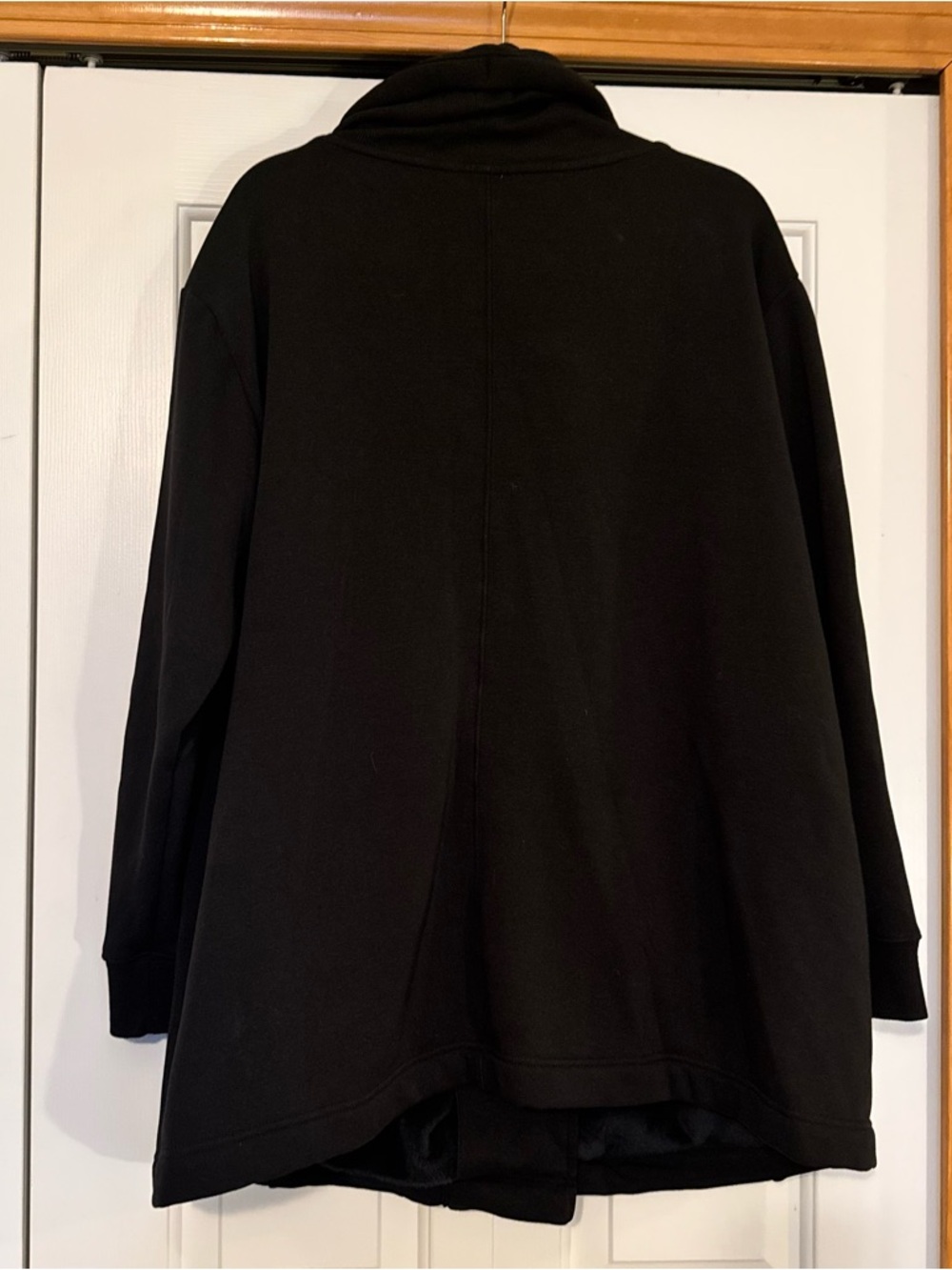 Zella Black Amazing Cozy Wrap Jacket - Picture 10 of 14